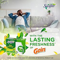 Swiffer Sweeper Dry Sweeping Cloth Refills, Gain