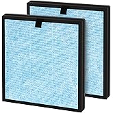 XBWW 2 Packs AP303 AP304 Replacement Filter Compatible with DAYETTE & FRESHDEW AP303 AP304 Air Cleaner Purifier, Designed for Smoke Wildfire, Odor Absorber Filter