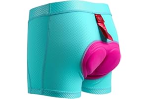 Santic Women's Cycling Shorts Underwear Padded MTB Bike Bicycle Underpants Breathable