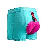 Santic Women's Cycling Shorts Underwear Padded MTB