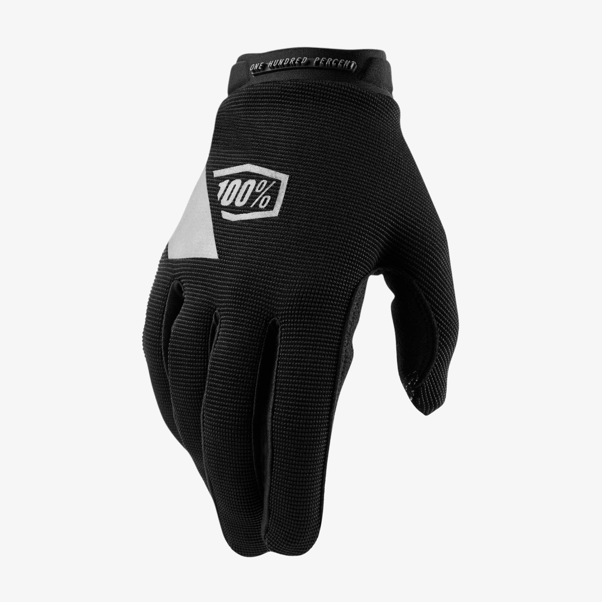 100% Ridecamp Womens Gloves | Full Finger Lightweight Cycling Gloves, Touchscreen, Silicone Grip, Slip-On Breathable Mountain Bike Gloves | MTB, Riding, Cycling | S-XL