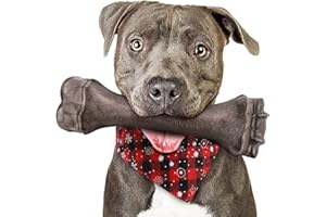 Dog Toys for Aggressive Chewers, Indestructible Dog Bones for Aggressive Chewers, Tough Dog Chew Toy for Heavy Duty Dogs, Big