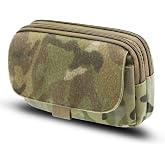 Tactical Admin Pouch &ndash; MOLLE-Compatible Chest Bag | Durable 1000D Nylon, 2-Way Zipper, Fits Vest, Belt, Backpack (FCPC V5/JPC 2.0/AVS CPC), for Phone &amp; EDC Gear (6.5" x 4")