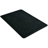 Guardian - 24030500 Flex Step Antifatigue Floor Mat, Rubber, 3'x5', Black