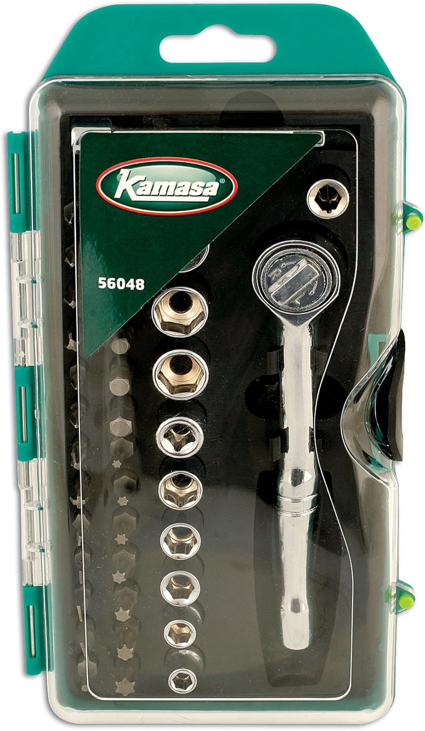 Kamasa 56048 Socket and Bit Set 38pc, Multi-coloured, 1 - Pack - Image 3
