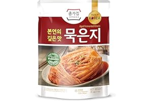 JONGGA Korean Cold Chain Premium Kimchi (Aged whole, 1kg (2.2lbs))