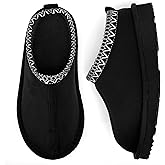 ChayChax Kids Memory Foam Slippers Fuzzy Warm Winter House Shoes for Boys & Girls Non-Slip Clogs for Toddler Little & Big Kid Indoor and Outdoor