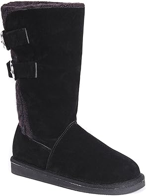 muk luks women's jean mid calf boot