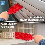 TDBS Microfibre Feather Duster Extendable 145cm Reach Stainless Handle view 3