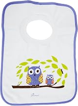 Dreambaby Terry Cloth Pull-Over Bibs 4 Pack Owl & Whale Design Baby Bibs view 4