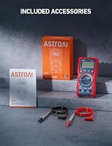 AstroAI Digital Multimeter 4000 Counts TRMS Auto-Ranging Volt Meter 600V view 8