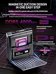 ACEMAGIC Mini Gaming PC Ryzen 9 6900HX+ AMD Radeon