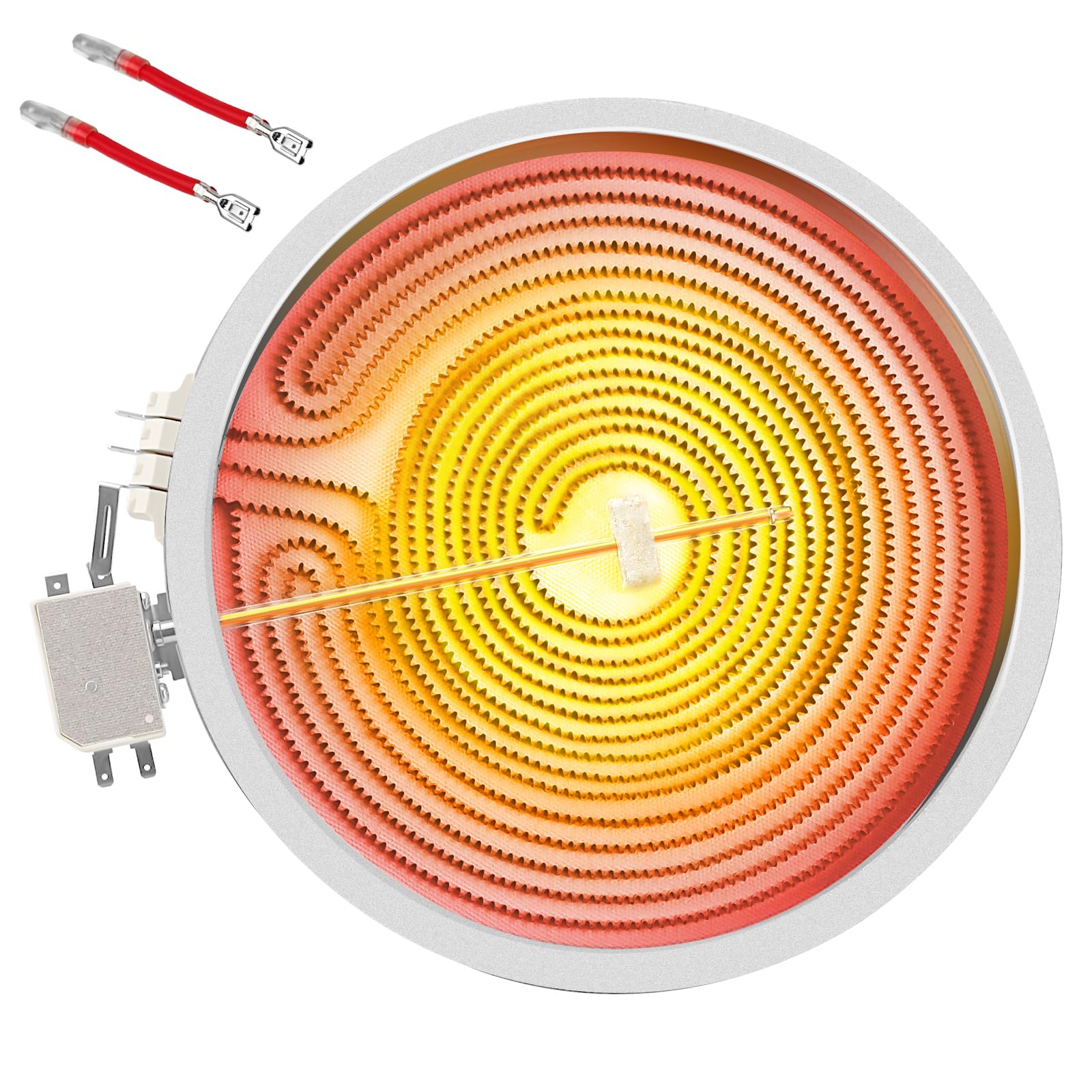 Photo 1 of ??????? MEE62385201 DG47-00067A 10in Dual Radiant Surface Element - Fit For L.G Electric Range Sam.sung Stove - Replaces Mee62385201 AP5683233 PS11720672 PS7795472 EAP11720672 by puxyblue