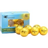 Chromax Metallic M5 Colored Golf Balls (Pack of 6)