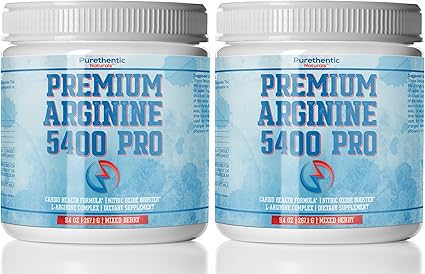 Amazon Com L Arginine Powder 5400mg Nitric Oxide Powder
