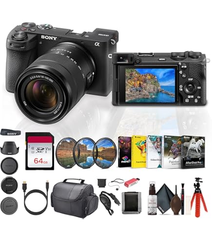 Amazon.com : Sony Alpha a6700 Mirrorless Camera Kit with 18–135mm