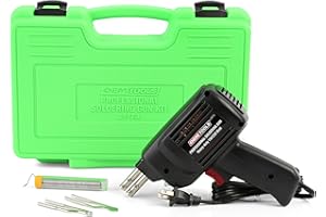 OEMTOOLS 24773 Professional Soldering Gun Kit with Case, Includes 2 Soldering Gun Tips and Rosin Core Solder, Automotive and Electronic Soldering Kit