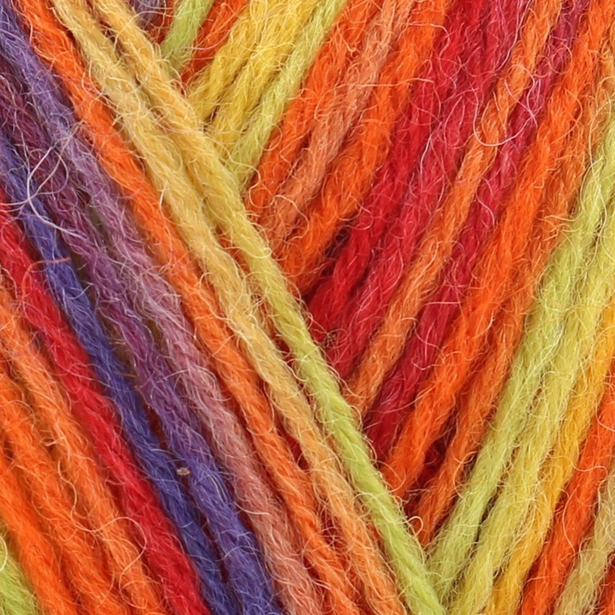 King Cole 784810 Zig Zag 4Ply Bumble Bee Yarn - 420M, 100g