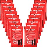 Jerify 16 Pack Fire Blanket for Home Emergency Fire