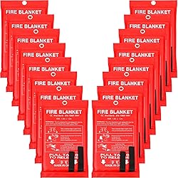 Jerify 16 Pack Fire Blanket for Home Emergency Fire