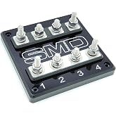 SMD Quad ANL Fuse Block (Aluminum)