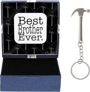 Amazon Com Graduation Gift Idea Best Brother Ever Big Brother Gift For Little Brother Hammer Keychain Gift Box Bundle Automotive