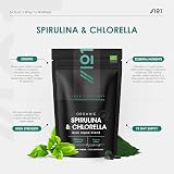 Alpha01 Organic Spirulina & Chlorella 2000mg 300 Tablets 75 Day Supply view 2