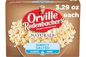 ORVILLE REDENBACHER'S Orville Redenbacher’s Naturals Simply Salted Microwave Popcorn, 3.3 oz., 6-Count