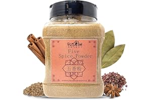 Fusion Select Natural Grounded Authentic Chinese Five Spice Powder, Traditional 5 Spice Powder, No Coloring, Preservative, MS