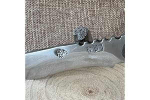 Custom Blacksmith & Knife Maker Steel Stamps - Logo Touchmark for Metal Craftsmen - Fully Customizable Metal Stamps & Dies - 