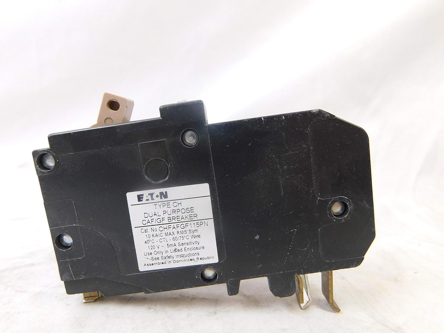 Eaton CHFAFGF115PN PlugIn Mount Type CH Combination Arc and Ground
