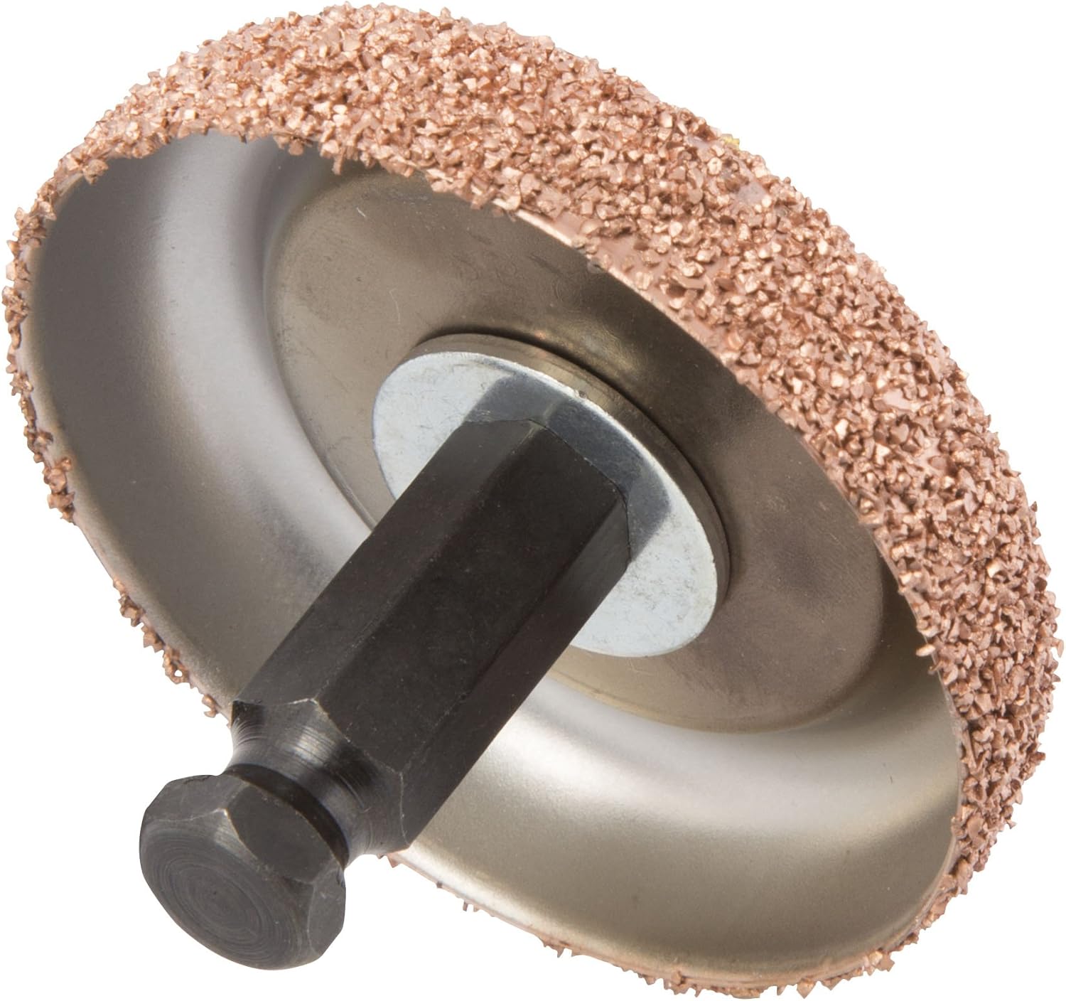 Steelman Tungsten Carbide Buffing Wheel with Adapter, ⅜ Inch Arbor, Compatible with Steelman Heavy Duty Low Speed Tire Buffer: Automotive