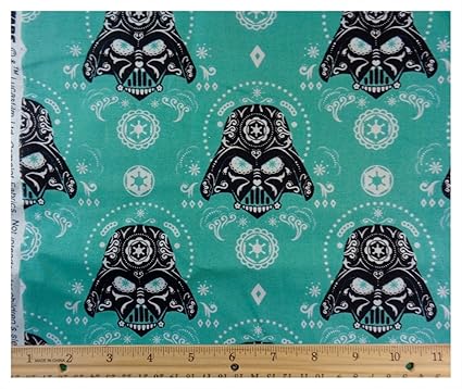star wars sugar skull fabric