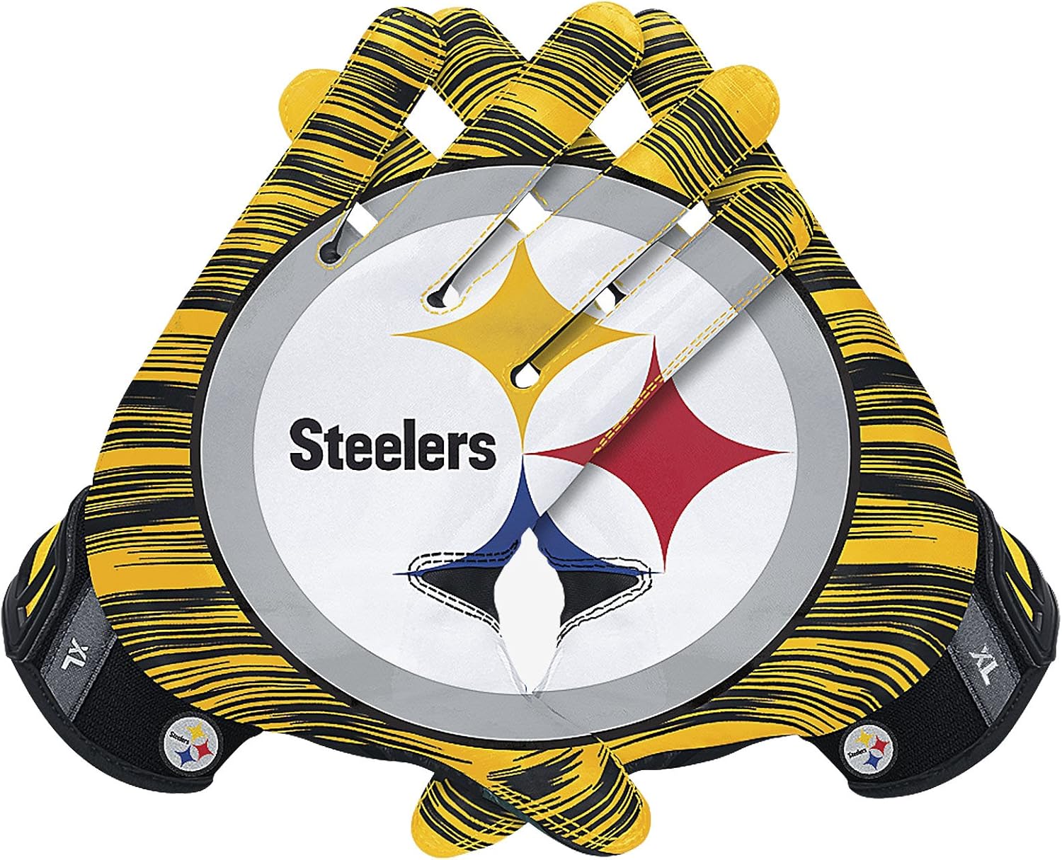 nike pittsburgh steelers vapor jet 2.0 team authentic series gloves