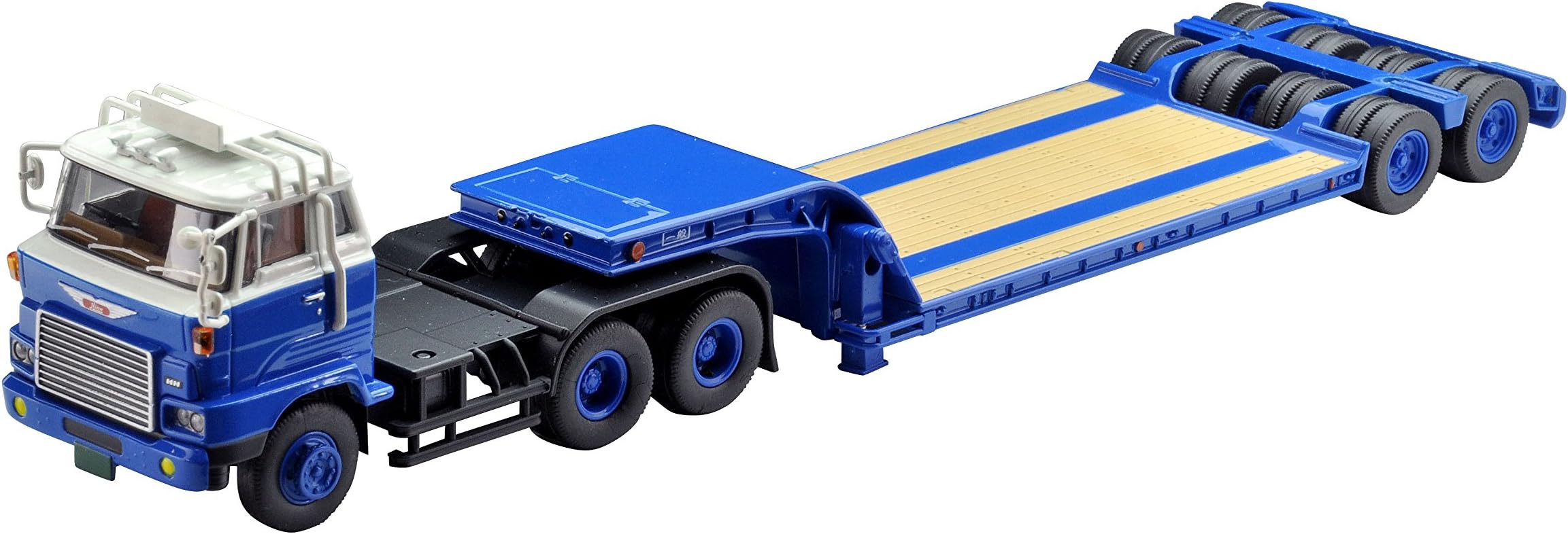Tomica Limited Vintage Neo 1/64 TLV-N173a Hino HH341 Heavy Equipment Transport Trailer Tokyu TD302 (Manufacturer First Order Limited Production) Finished Product