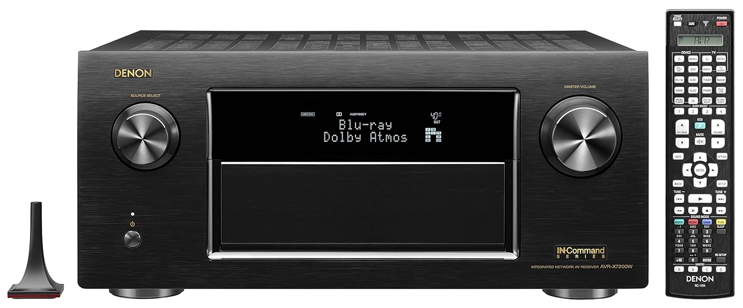 Denon AVR-X7200W Integrated Network AV Receiver (Discontinued by Manufacturer)