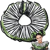 UniqKaliber Layered Clown Collar, Tulle Ruffled Fake Collar Mesh Clown for Halloween Carnival Cosplay