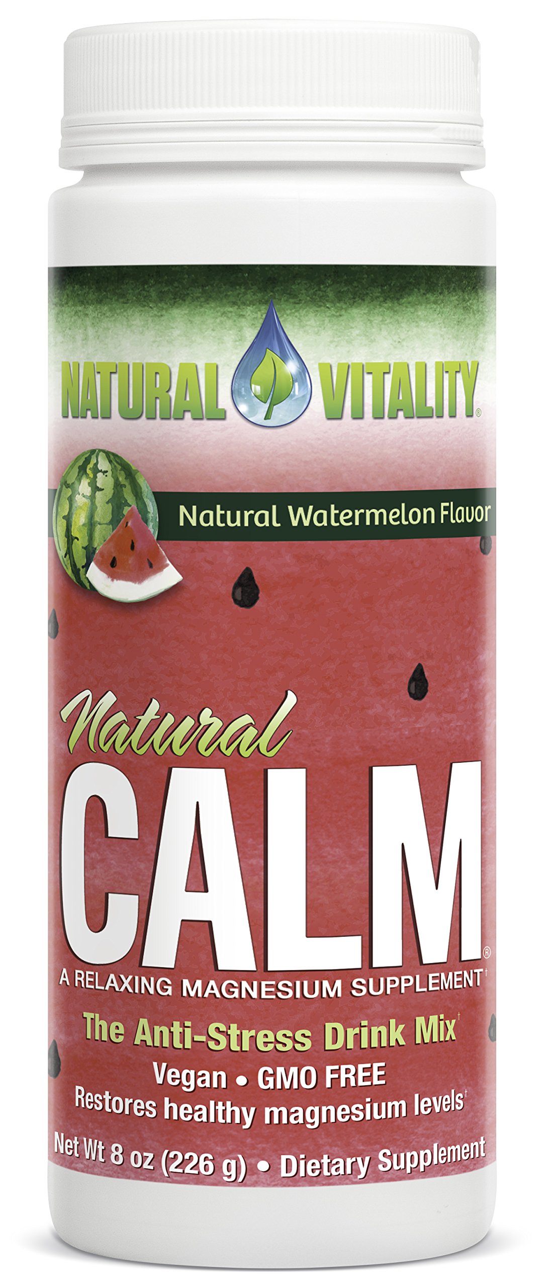 Amazon.com: Natural Vitality Magnesium Calm Supplement - Stress Relief ...