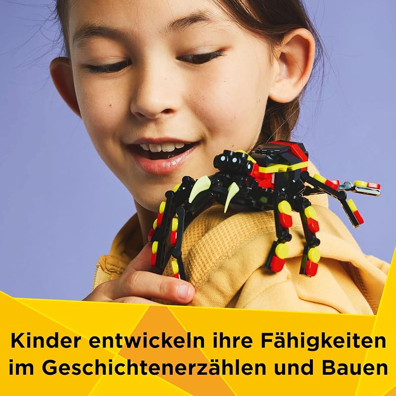 Creator 3in1 Wilde Tiere: Überraschungsspinne 31159