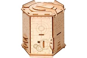 ESC WELT Fort Knox Puzzle Box - Escape Room in a Box - Eco-Friendly Wooden Puzzle Game - Brain Teaser for Adults & Teens - Puzzle Box with Hidden Compartment - 3D Puzzle for Adults