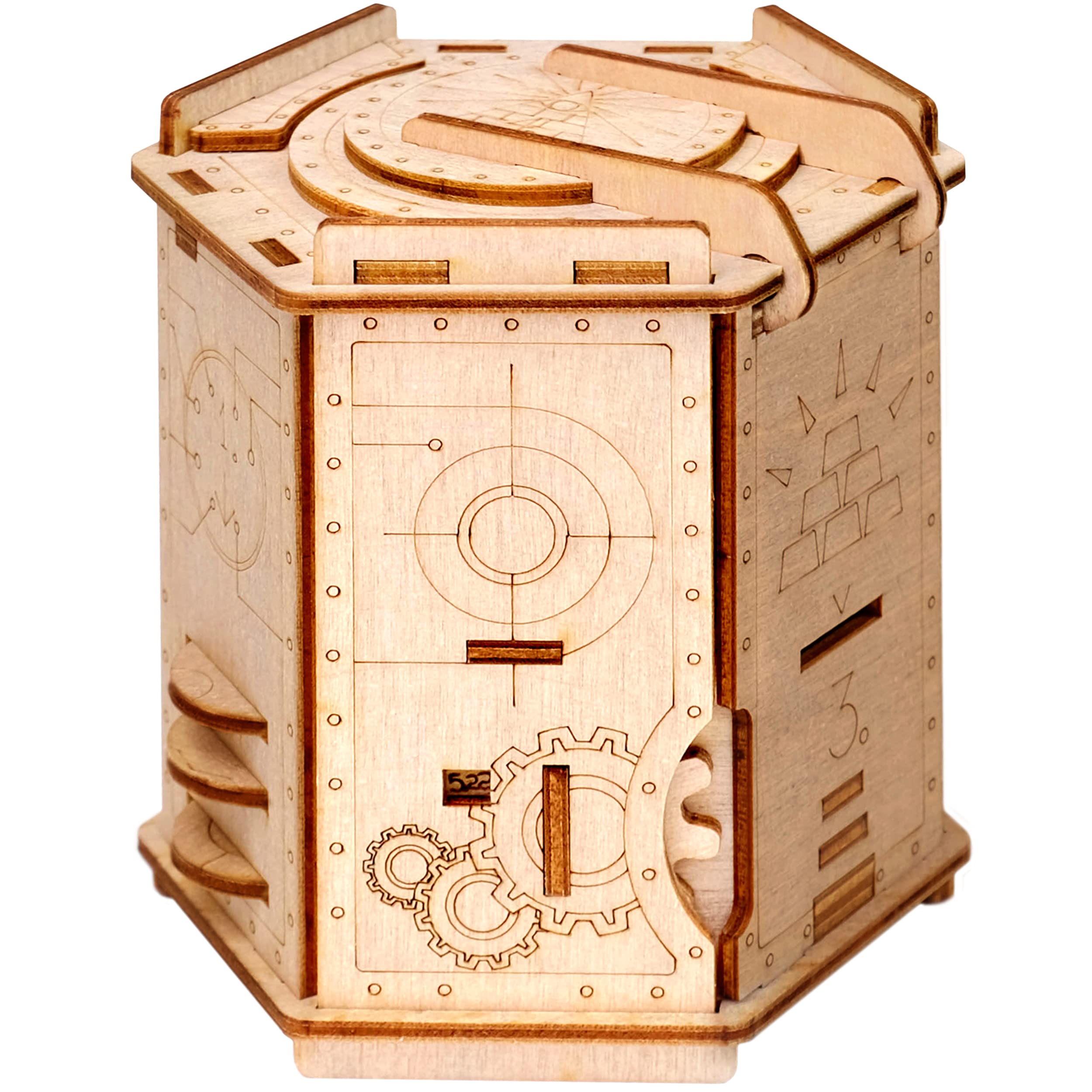 ESC WELT Fort Knox-A Puzzle Box Adults and Children That can Serve as Creative Gift Packaging-The New Escape Room Experience for Home and Game Parties