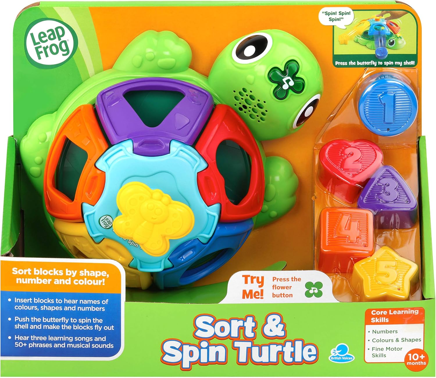 Amazon.es Cefa Toys Juguete, Multicolor (Leap Frog 1 Tortuga)