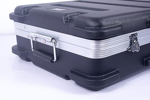 Crossrock CRA861 61 Key Keyboard Case, Hard Molded Case for 61 Key