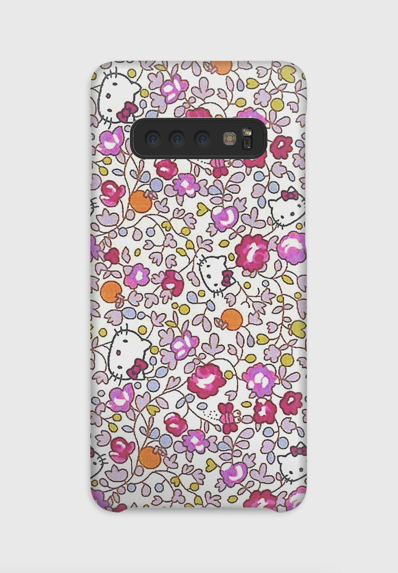 Hello Kitty verger case for Samsung A10,A20e, A40, A50, A70, A80, A3, A5, A6, A7, A8, S10, S10e, S10+, S9, S9+, S8, S8+, S7, S7+, Note 9, 10, 10+