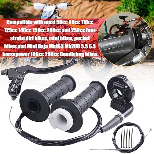 Purchase YAMAKATO 50 Inch Mini Bike Throttle Cable For Predator 212 CT200U Baja MB165 196 In - Foto 8