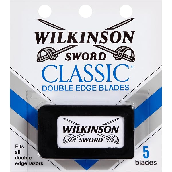 Wilkinson Sword Double Edge Rasierklingen Nachfüllpack – 5 Stück