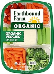 Earthbound Farm Organic Vegetable Tray With Ranch Dip, 36 Oz