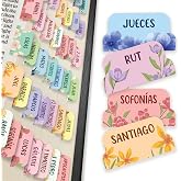 Only Zest 90 Tabletas de la Biblia Cristiana para Mujeres y Adolescentes | Adhesivo de calidad, resistente al desgarro, impre