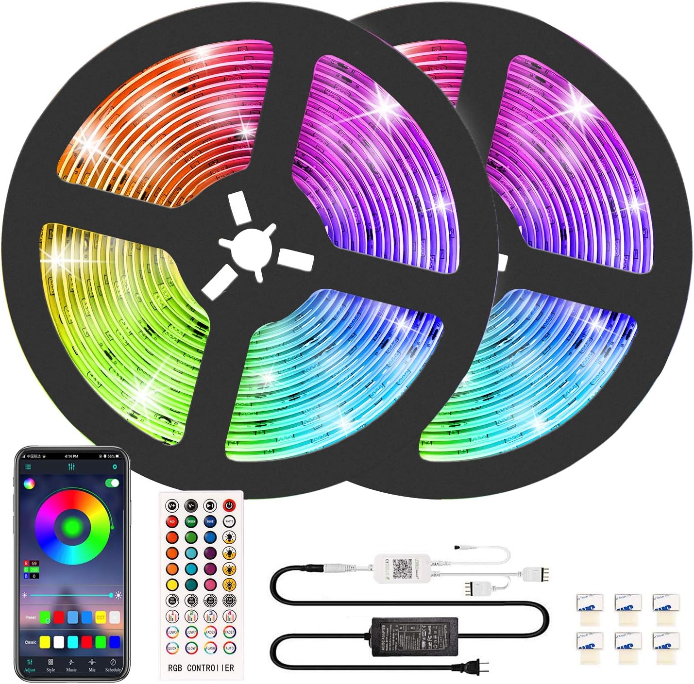10M Waterproof RGB LED Light Strips 