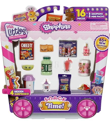 Amazon.com: Shopkins Fashion Spree Style 3 Cool and Casual Theme Pack  Playset : Toys & Games